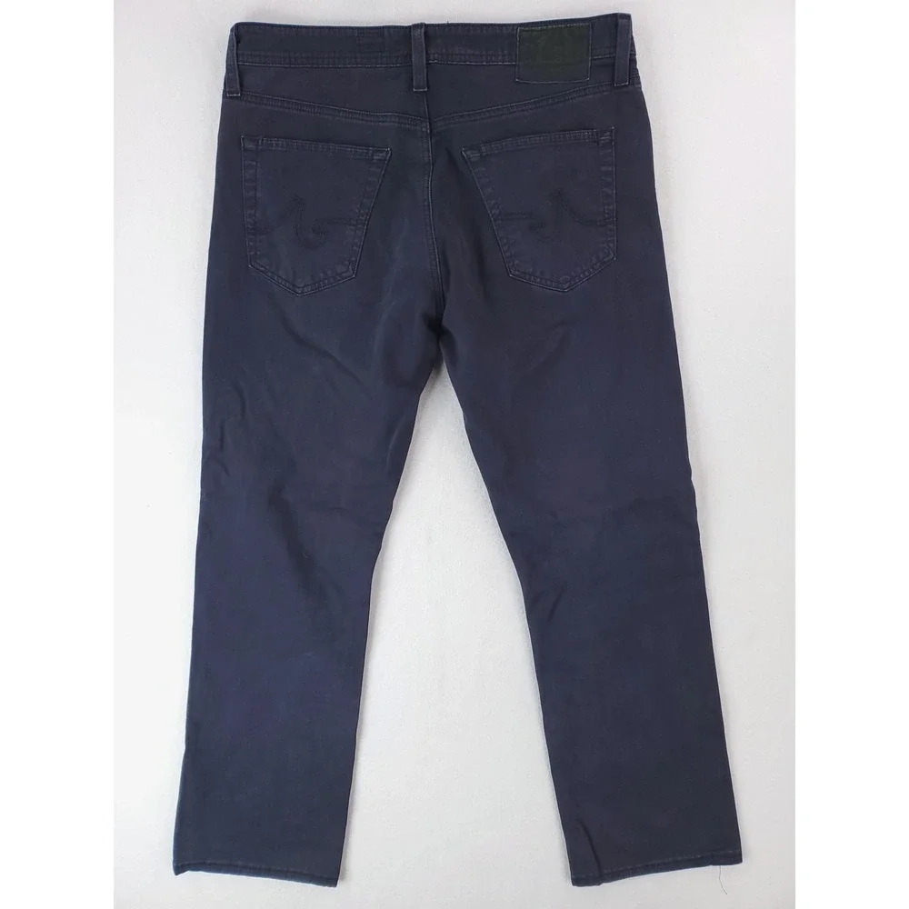 AG Adriano Goldschmied Mens Jeans 32x30* The Protege Straight Leg Dark Navy Pant